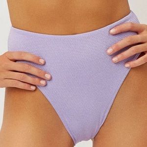 Frankies bikinis “Grotto” bottoms in lilac